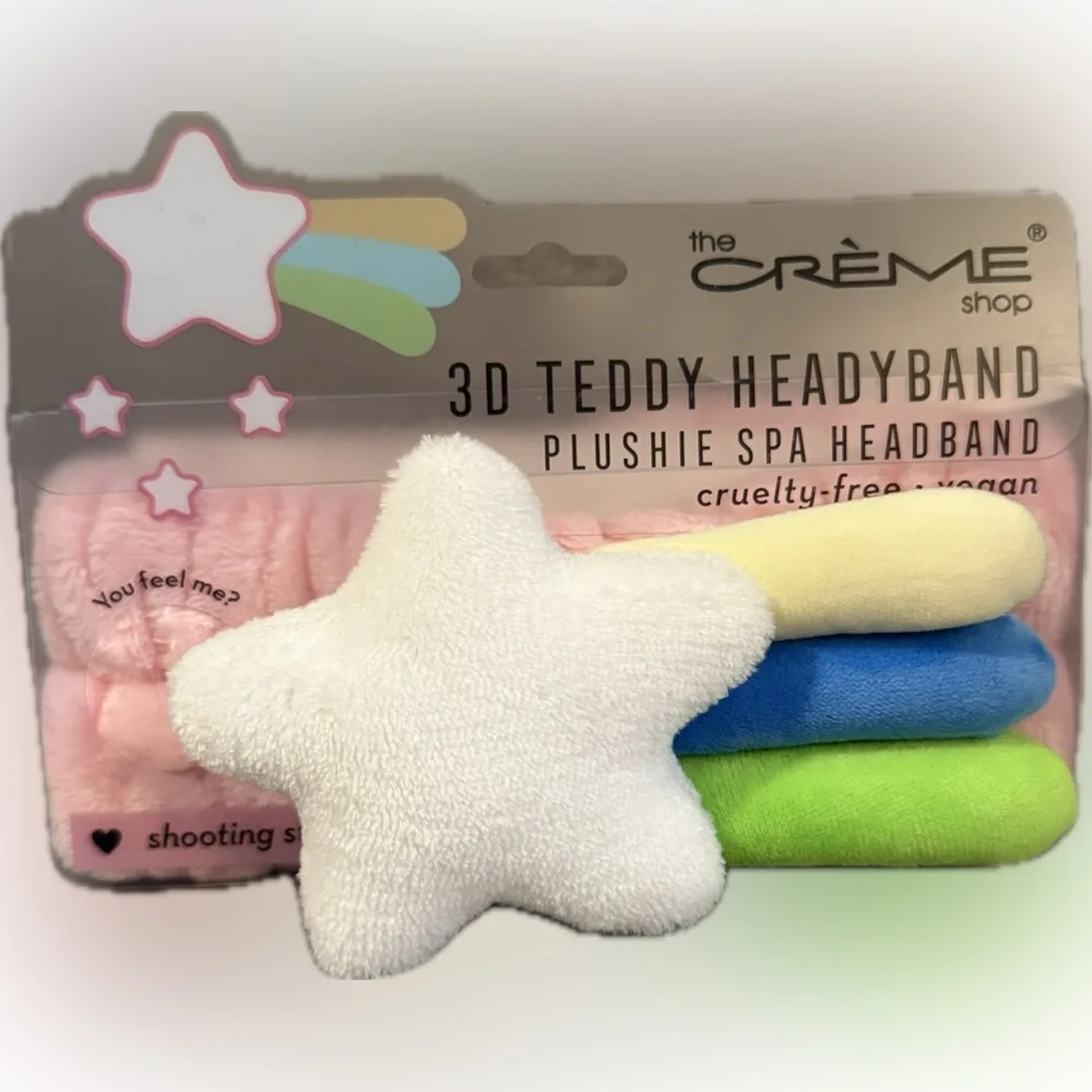 🩷THE CRÈME SHOP🩷3D Teddy Headyband/NIB